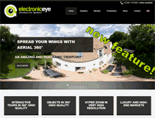 Tablet Screenshot of electronic-eye.com